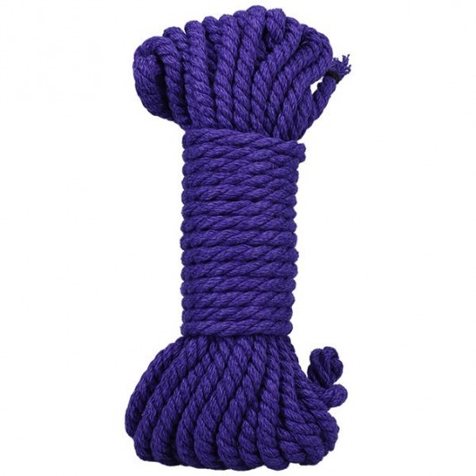 Фиолетовая верёвка для связывания и фиксации Bind Tie - 9,14 м. - Doc Johnson - купить с доставкой в Салавате