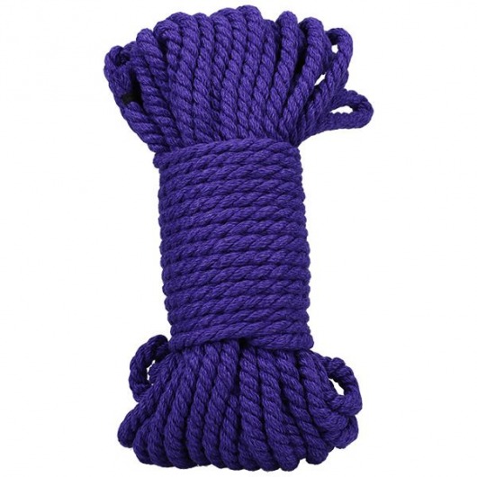Фиолетовая верёвка для связывания и фиксации Bind Tie - 15,24 м. - Doc Johnson - купить с доставкой в Салавате