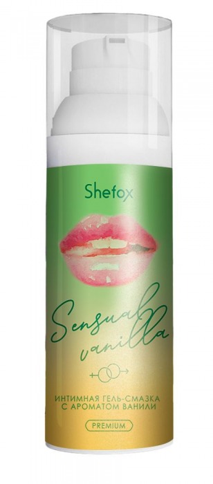 Интимная гель-смазка Shefox Premium «Чувственная ваниль» - 50 мл. - Shefox - купить с доставкой в Салавате