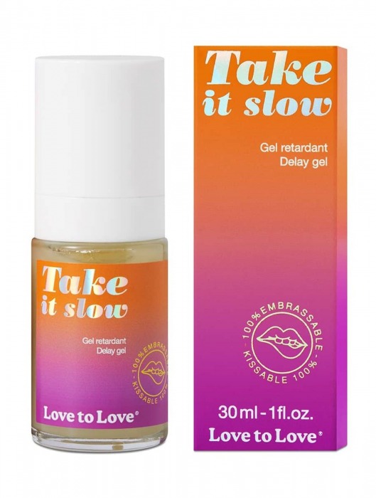 Пролонгирующий гель для мужчин Take It Slow - 30 мл. - Love to Love - купить с доставкой в Салавате
