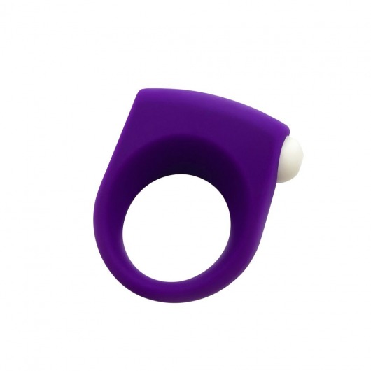 Фиолетовое эрекционное кольцо Puggle Vibrating Ring with Bullet - Adrien Lastic - в Салавате купить с доставкой