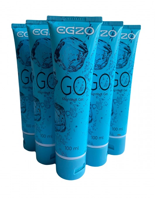 Набор из 5 пролонгирующих лубрикантов на водной основе Egzo Go (по 100 мл.) - EGZO - купить с доставкой в Салавате