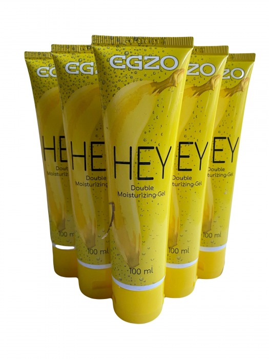 Набор из 5 анальных лубрикантов на водной основе Egzo Hey (по 100 мл.) - EGZO - купить с доставкой в Салавате