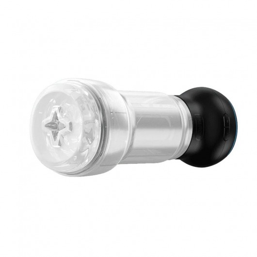 Набор PowerBlow   Feel Pocket Stroker Crystal: мастурбатор и интерактивная насадка - Kiiroo - в Салавате купить с доставкой