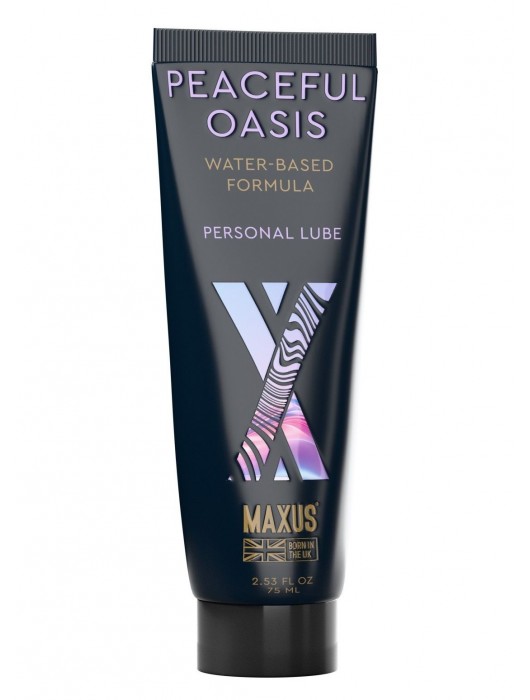 Интимный гель на водной основе MAXUS Peaceful Oasis - 75 мл. - Maxus - купить с доставкой в Салавате