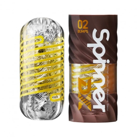 Мастурбатор Tenga Spinner DX 02 Bumps - Tenga - в Салавате купить с доставкой