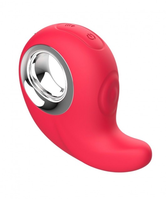 Красный клиторальный массажер с функцией постукивания - Secwell в Салавате Красный клиторальный массажер с функцией постукивания - Secwell