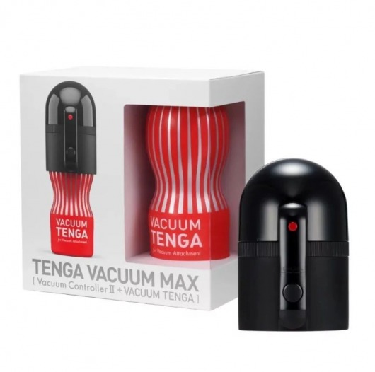 Набор Tenga Vacuum Max: мастурбатор и устройство для создания вакуума - Tenga - в Салавате купить с доставкой