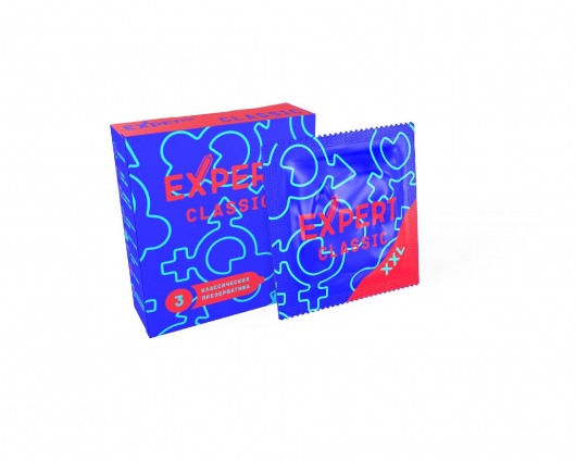 Презервативы увеличенного размера Expert Classic XXL - 3 шт. - Expert - купить с доставкой в Салавате