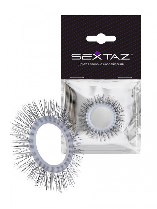 Круглое эрекционное кольцо с «ресничками» - Sextaz - в Салавате купить с доставкой