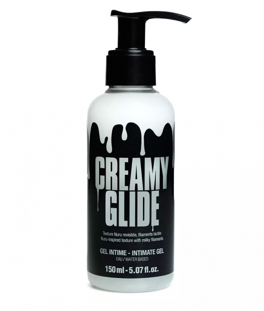 Лубрикант на водной основе Creamy Glide с консистенцией спермы - 150 мл. - Strap-on-me - купить с доставкой в Салавате