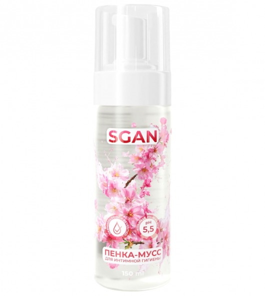 Пенка-мусс для интимной гигиены SGAN с пребиотиками - 150 мл. - SGAN - купить с доставкой в Салавате