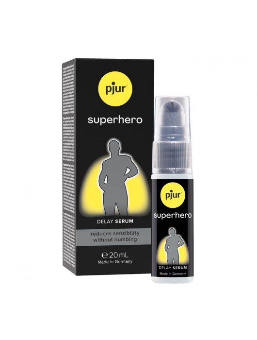 Пролонгатор-сыворотка pjur Superhero Delay Serum - 20 мл. - Pjur - купить с доставкой в Салавате