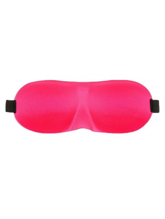 Розовая глухая маска на резинке - Sitabella - купить с доставкой в Салавате