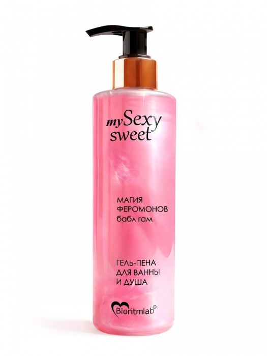 Гель-пена для ванны и душа Sexy Sweet с феромонами и ароматом бабл-гам - 200 мл. -  - Магазин феромонов в Салавате