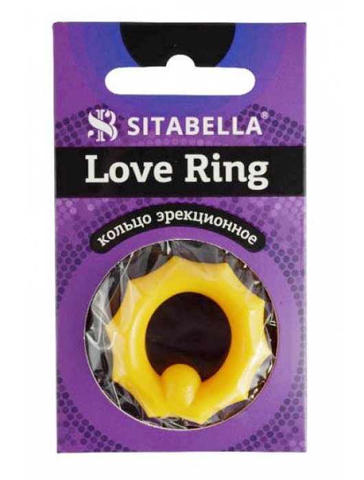 Цветное эрекционное кольцо Love Ring - Sitabella - в Салавате купить с доставкой