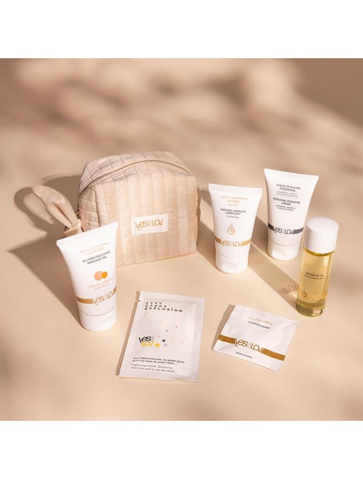 Набор YESforLOV La Trousse Enchantée в бежевой косметичке - YESforLOV - купить с доставкой в Салавате