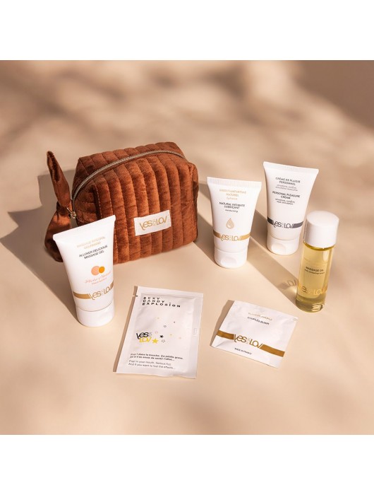 Набор YESforLOV La Trousse Enchantée в коричневой косметичке - YESforLOV - купить с доставкой в Салавате