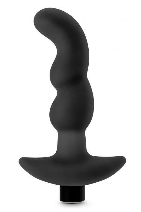 Черный вибромассажер простаты Prostate Massager 03 - 15,2 см. - Blush Novelties - в Салавате купить с доставкой