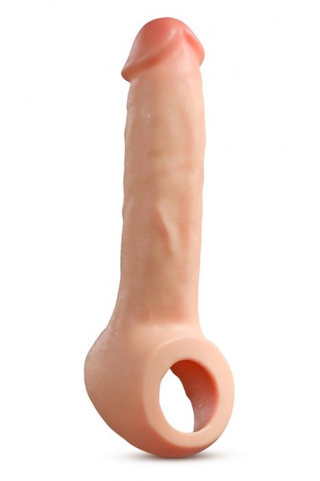 Телесная насадка-удлинитель Thrive 8.75 Inch Realistic Penis Extender Sleeve - 22,2 см. - Blush Novelties - в Салавате купить с доставкой