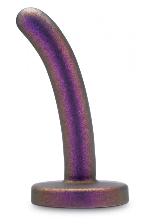 Фиолетовая насадка с гладкой поверхностью Surrender 4.75 Inch Beginner Pegging Dildo - 12 см. - Blush Novelties - купить с доставкой в Салавате