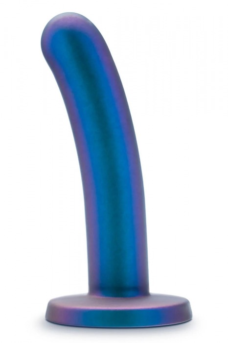 Синяя насадка с гладкой поверхностью Surrender 5.75 Inch Intermediate Pegging Dildo - 14,6 см. - Blush Novelties - купить с доставкой в Салавате