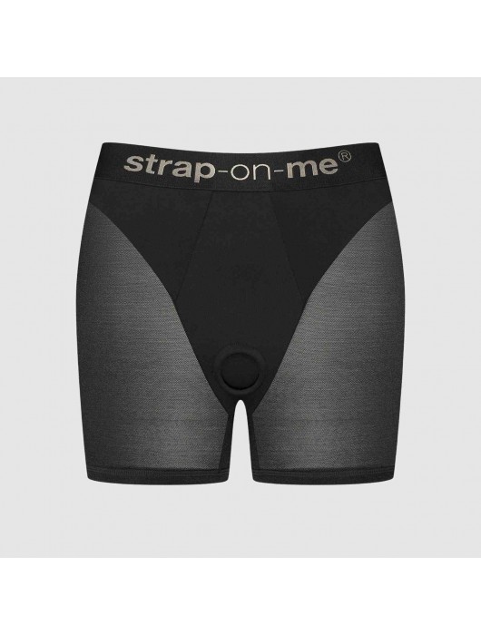 Трусики-шорты для фиксации насадок Strap-on-me Harness Lingerie Halo - size S - Strap-on-me - купить с доставкой в Салавате