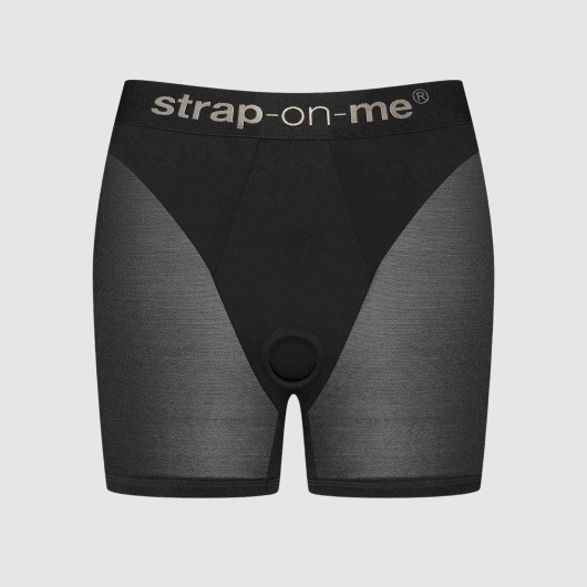 Трусики-шорты для фиксации насадок Strap-on-me Harness Lingerie Halo - size L - Strap-on-me - купить с доставкой в Салавате