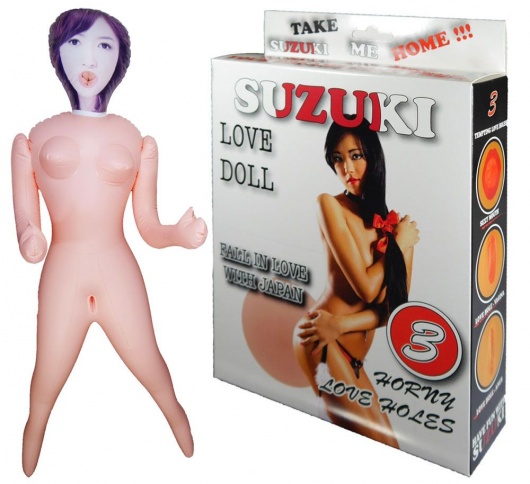 Надувная секс-кукла Suzuki - Boys of Toys - в Салавате купить с доставкой