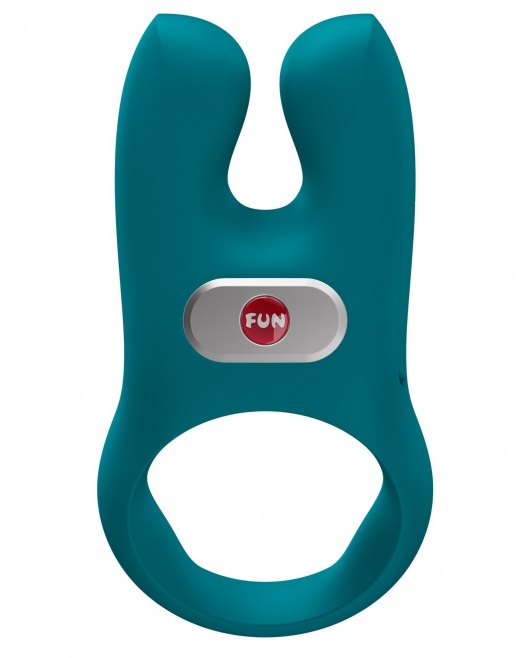 Зеленое эрекционное виброкольцо Nos - Fun Factory - в Салавате купить с доставкой