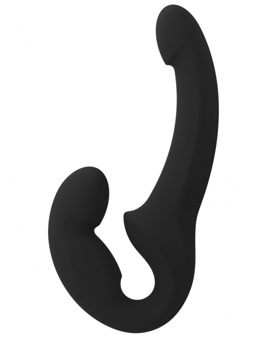 Черный безремневой страпон Share Lite - Fun Factory - купить с доставкой в Салавате