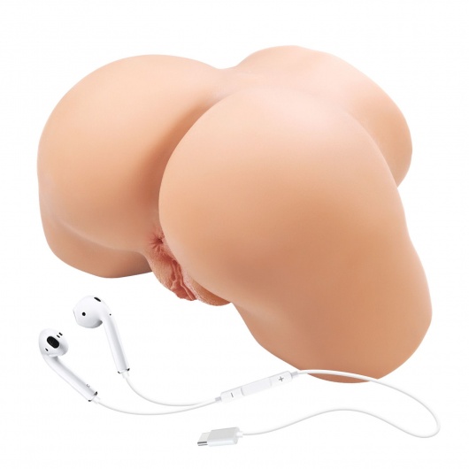 Телесный мастурбатор Olivia с 2 любовными отверстиями - Baile - в Салавате купить с доставкой