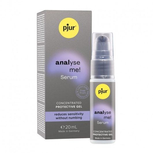 Расслабляющая анальная сыворотка pjur Analyse Me Serum - 20 мл. - Pjur - купить с доставкой в Салавате