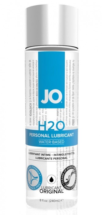 Нейтральный лубрикант на водной основе JO Personal Lubricant H2O - 240 мл. - System JO - купить с доставкой в Салавате