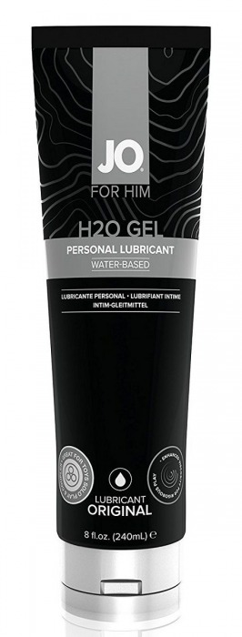 Лубрикант-гель для мужчин JO H2O GEL ORIGINAL - 240 мл. - System JO - купить с доставкой в Салавате