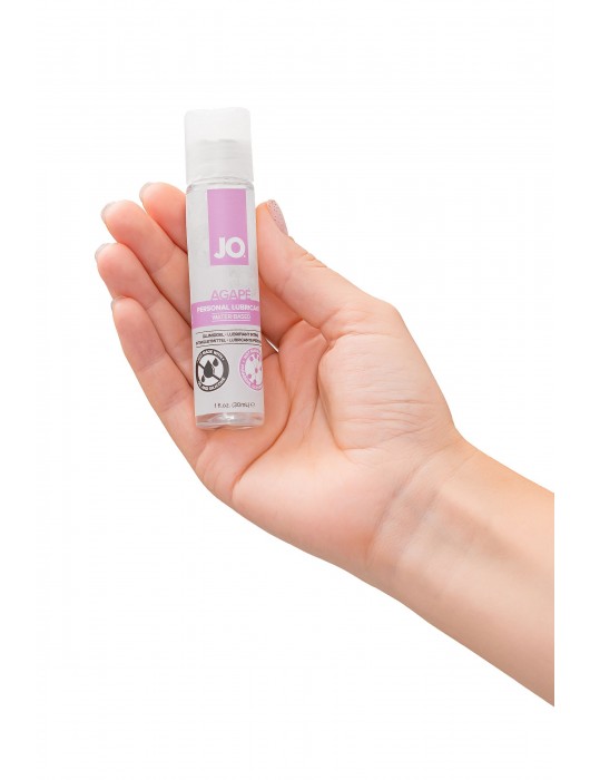 Лубрикант на водной основе для женщин JO AGAPE ORIGINAL - 30 мл. - System JO - купить с доставкой в Салавате
