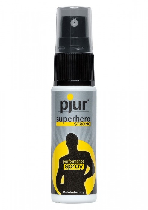 Спрей-пролонгатор длительного действия pjur SUPERHERO Strong Spray - 20 мл. - Pjur - купить с доставкой в Салавате