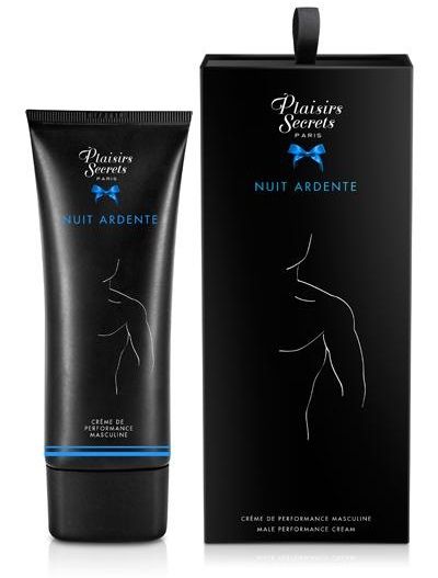 Возбуждающий крем для мужчин Nuit Ardente Creme Performante Plaisirs Secrets - 60 мл. - Plaisir Secret - купить с доставкой в Салавате