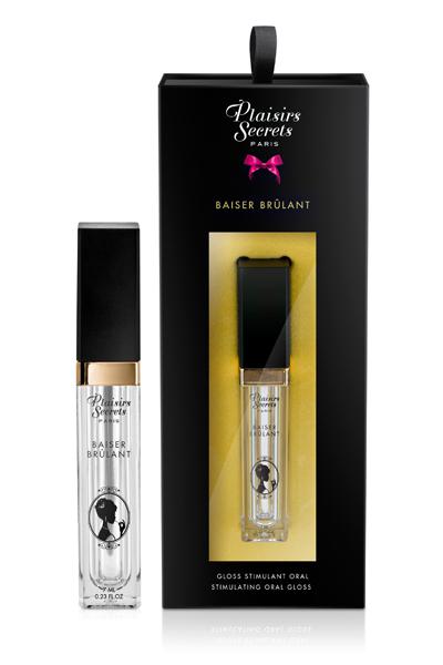 Стимулирующий блеск для губ Baiser Brulant Gloss Plaisirs Secrets - 7 мл. - Plaisir Secret - купить с доставкой в Салавате