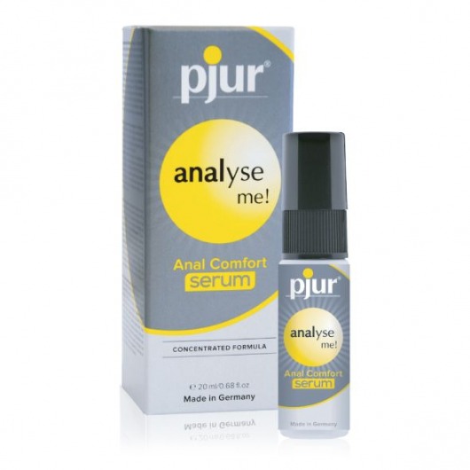 Анальный спрей pjur ANALYSE ME Serum - 20 мл. - Pjur - купить с доставкой в Салавате