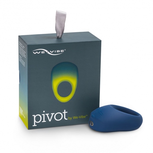 Синее эрекционное виброкольцо We-vibe Pivot - We-vibe - в Салавате купить с доставкой