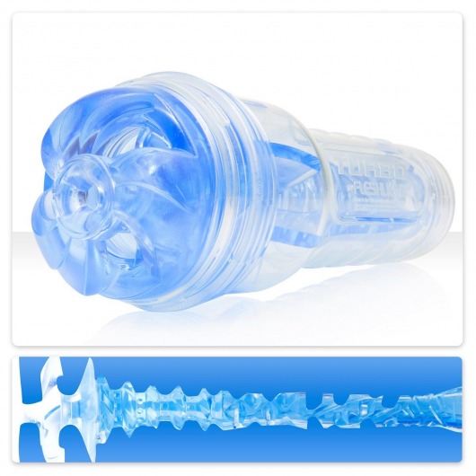 Мастурбатор Fleshlight Turbo - Trust Blue Ice - Fleshlight - в Салавате купить с доставкой