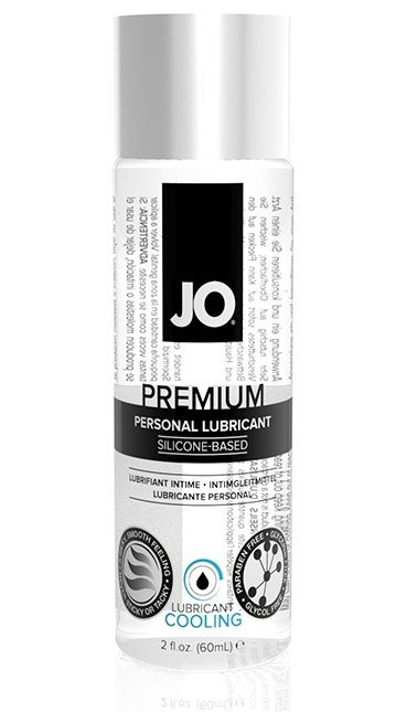 Охлаждающий лубрикант на силиконовой основе JO Personal Premium Lubricant Cooling - 60 мл. - System JO - купить с доставкой в Салавате