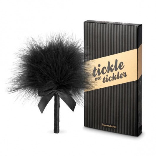 Пуховка для эротических игр Tickle Me Tickler - Bijoux Indiscrets - купить с доставкой в Салавате