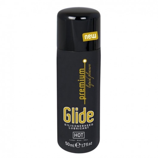 Интимный гель на силиконовой основе Premium Glide - 50 мл. - HOT - купить с доставкой в Салавате