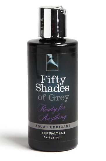 Лубрикант на водной основе Ready for Anything Aqua Lubricant - 100 мл. - Fifty Shades of Grey - купить с доставкой в Салавате