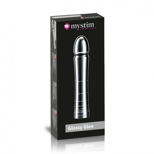 Фаллоимитатор для электростимуляции Glossy Glen Dildo - 14 см. - MyStim - купить с доставкой в Салавате