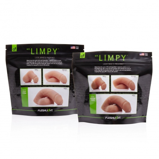 Мягкий имитатор пениса Fleshtone Limpy большого размера - 21,6 см. - Fleshlight - купить с доставкой в Салавате