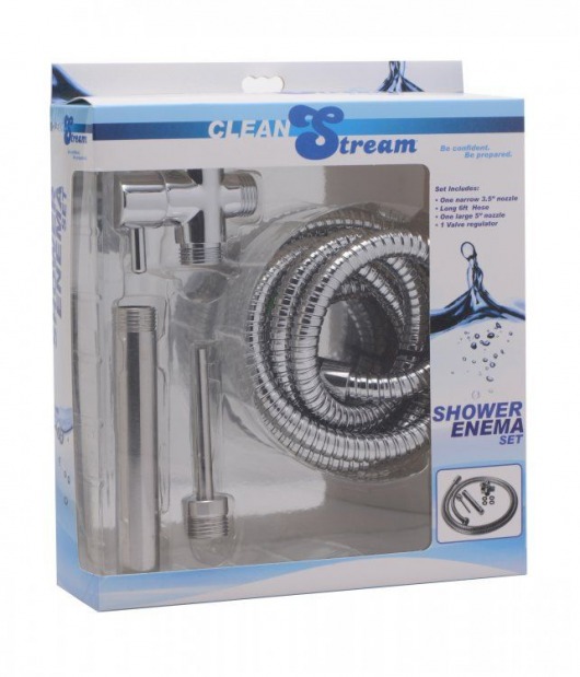 Набор для анального душа Shower Enema System - XR Brands - купить с доставкой в Салавате
