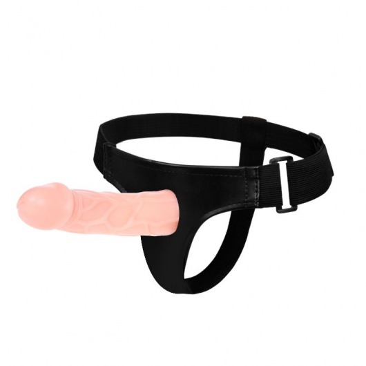 Телесный фаллоимитатор на трусиках Jessica Strap-On - 15,5 см. - Baile - купить с доставкой в Салавате